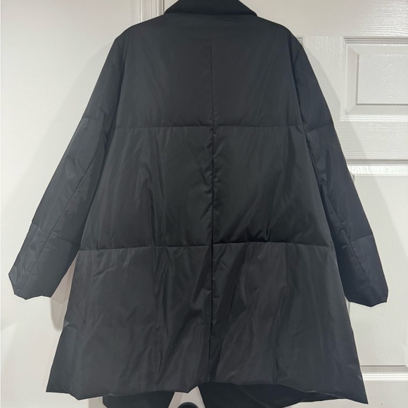 Lafayette 148 New York Black Puffer Coat - Picture 5 of 6